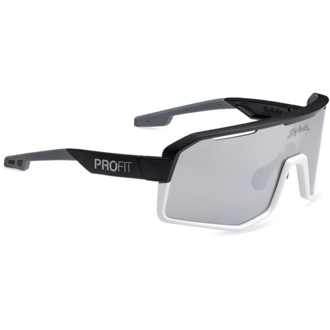 Occhiali Spiuk Profit V3 Bianco/Nero Lente a Specchio